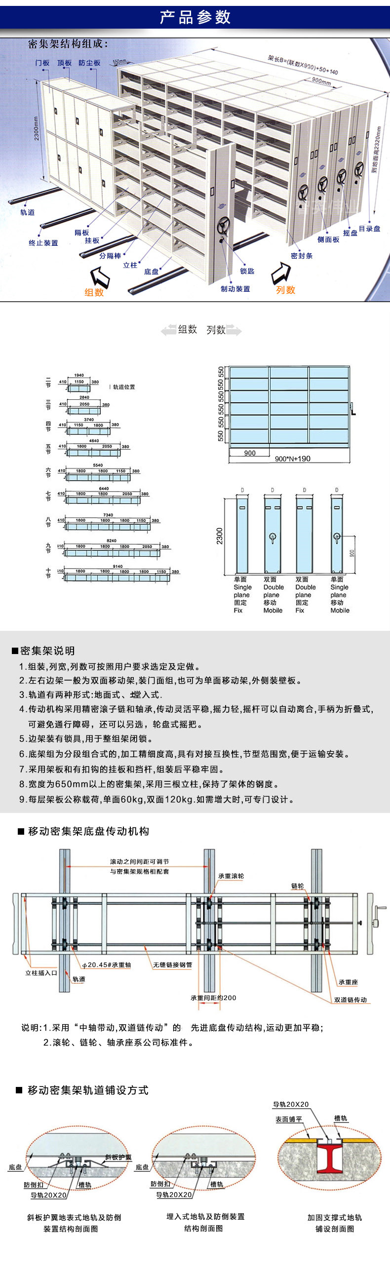 档案室密集柜